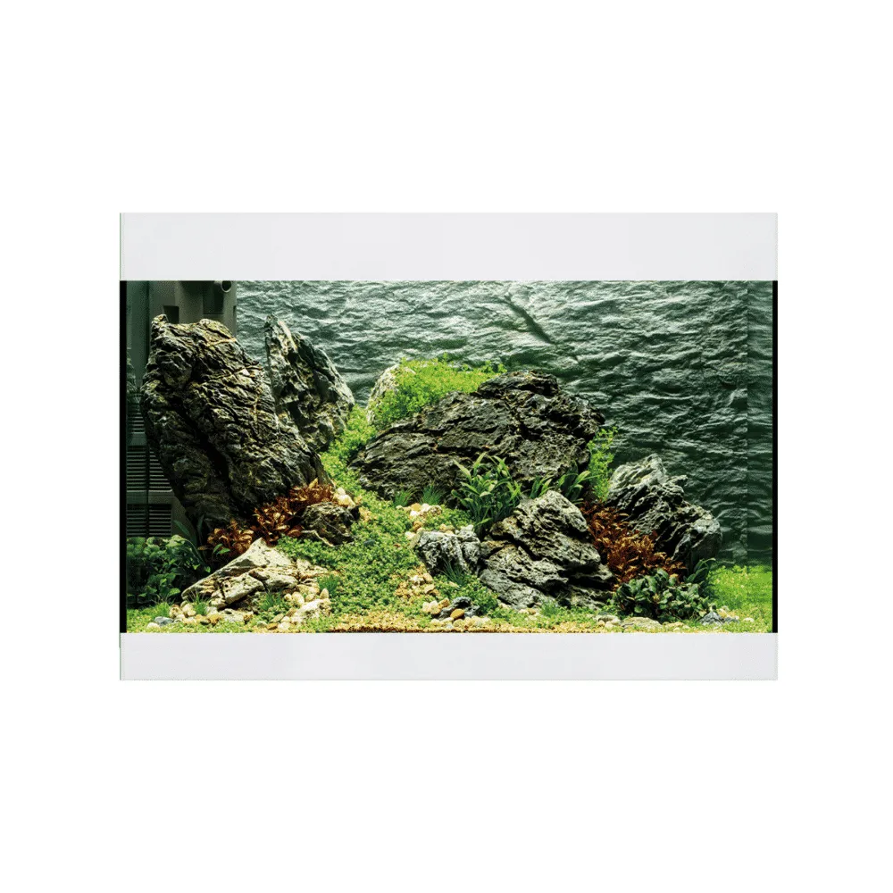 StyleLine 125 akvarium vit 125 liter med underskåp