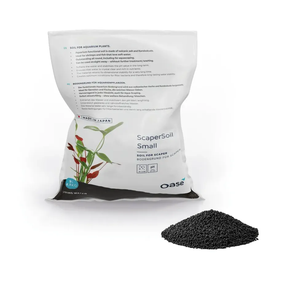 Oase ScaperLine Soil Small bottenjord 9 l black
