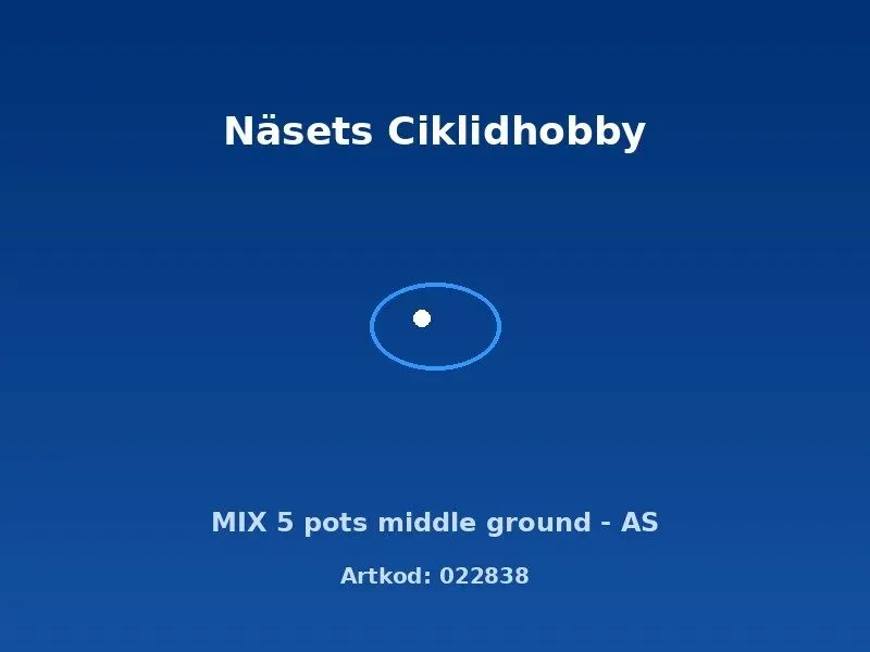 Näsets MIX 5 pots akvarieväxter mellangrund lättskötta