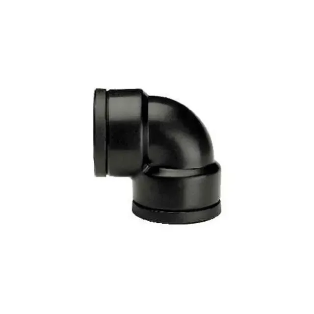 Näsets Ciklidhobby gängad invändig böj 2" rördel 50 mm plast