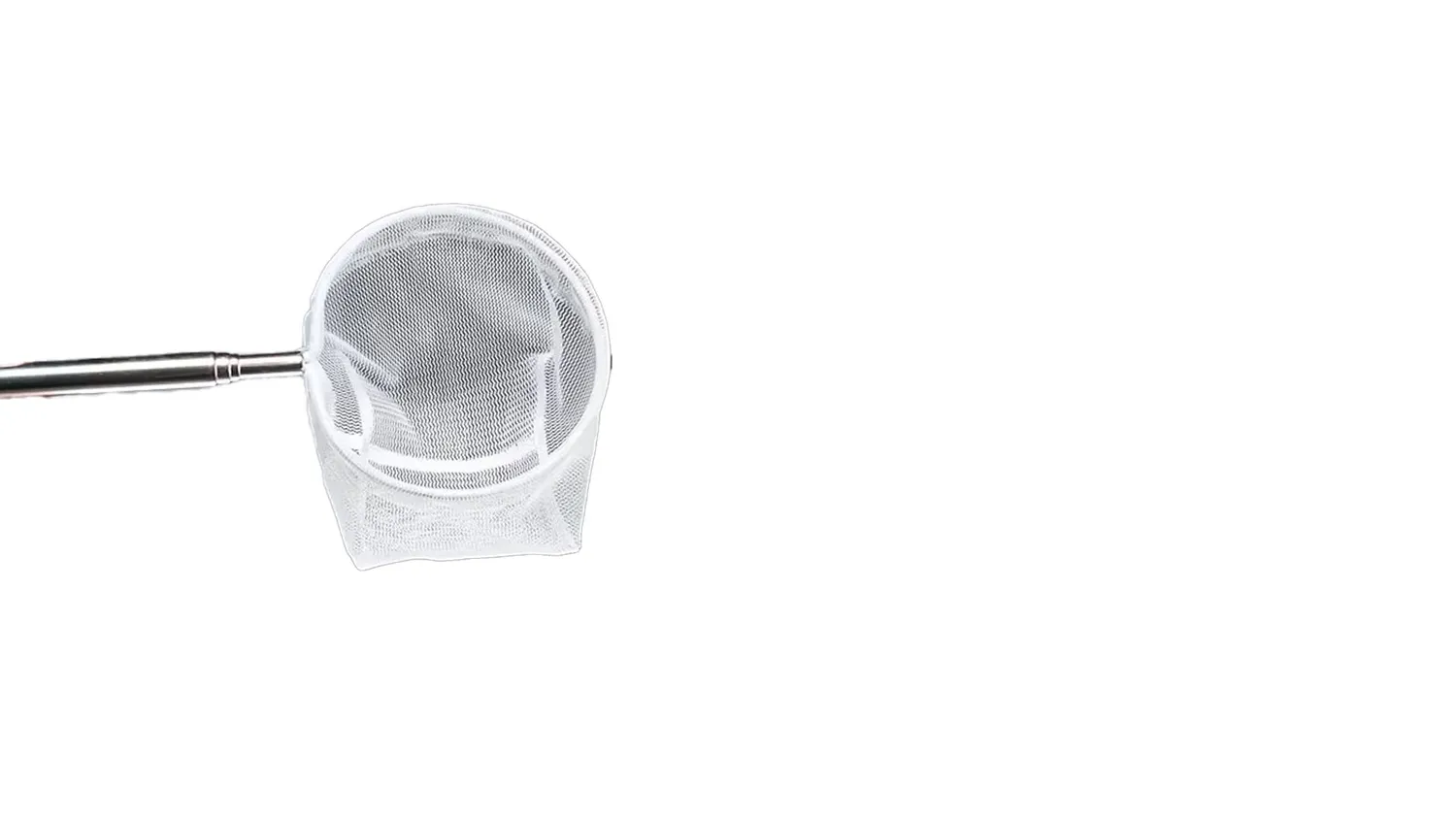 Garnelen TV Premium håv 8 cm teleskop finmaskig
