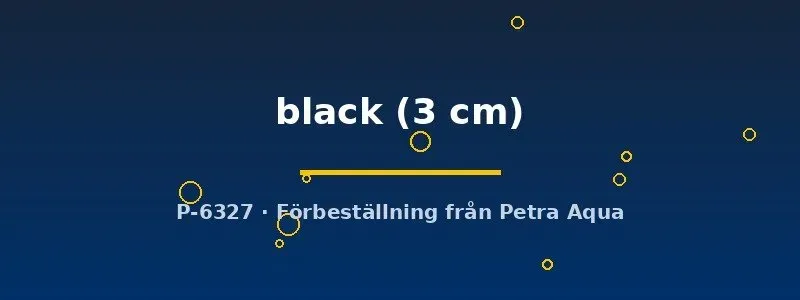 Poecilia latipinna black molly 3 cm