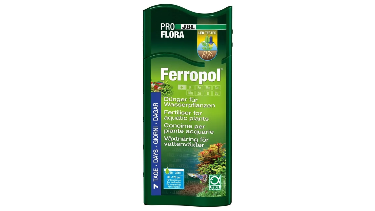 JBL Proflora Ferropol växtgödning 250 ml järn