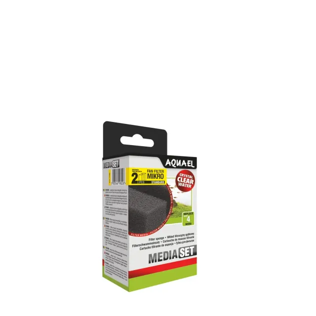Aquael FAN Micro+ filterpatron 4-pack reservdel