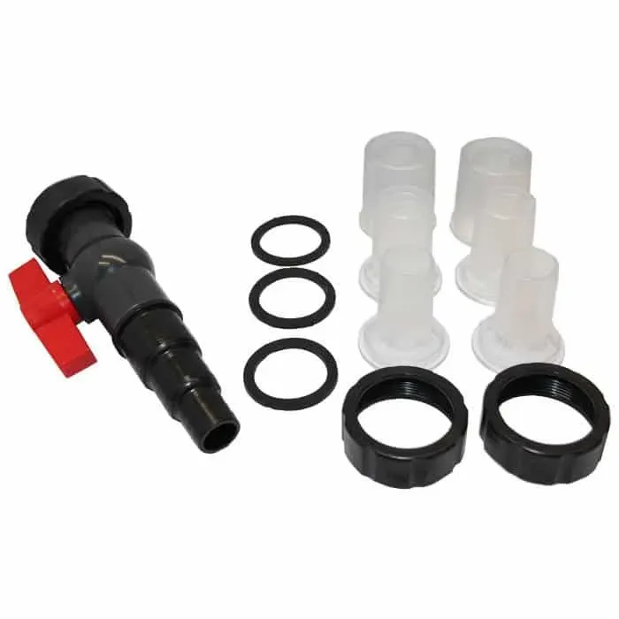 Näsets Ciklidhobby Bioclear XL filtertillbehör kopplingar