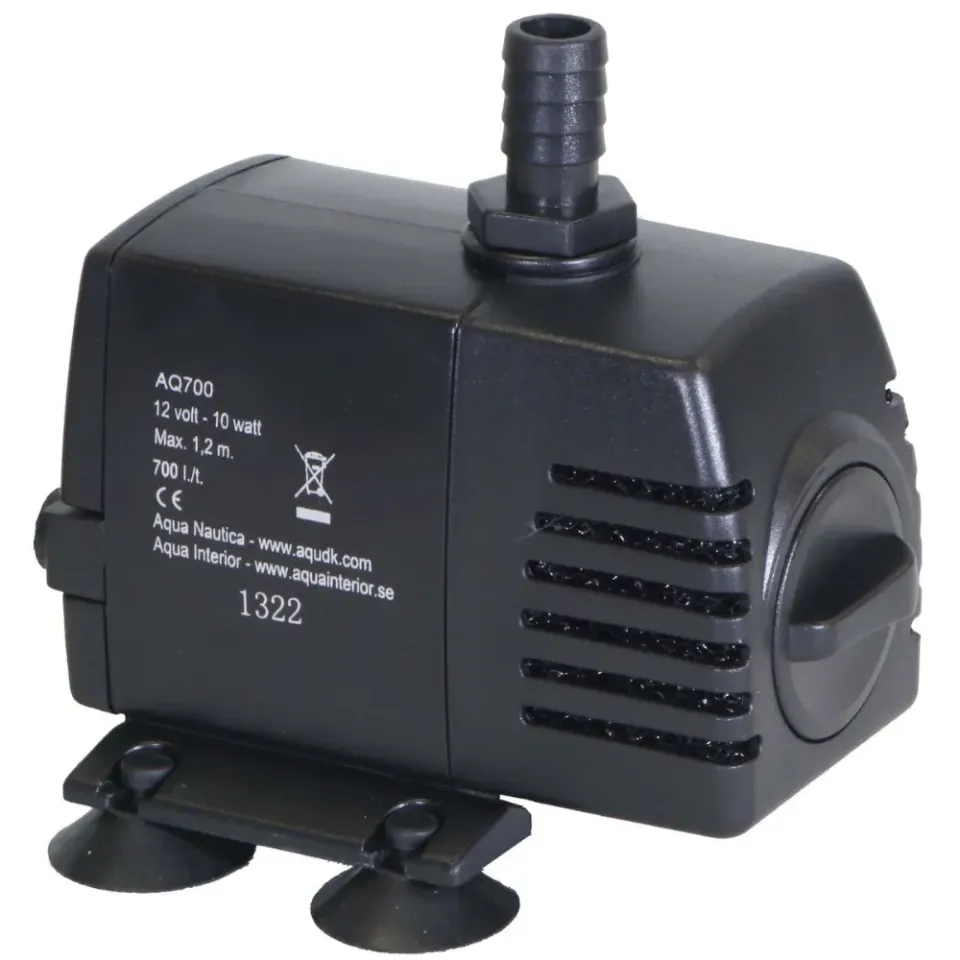 Näsets Ciklidhobby AQ 700 vattenstenspump lågvolt grunt vatten