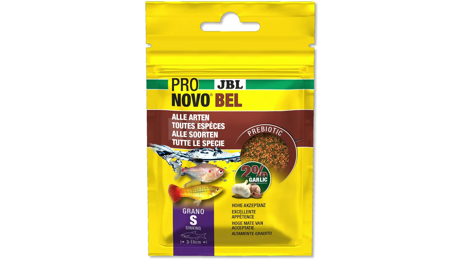 JBL ProNovo Bel Grano S fiskfoder granulat 20 ml