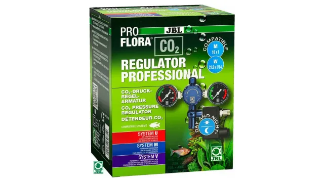 JBL PROFLORA CO2 Regulator Professional tryckregulator magnetventil