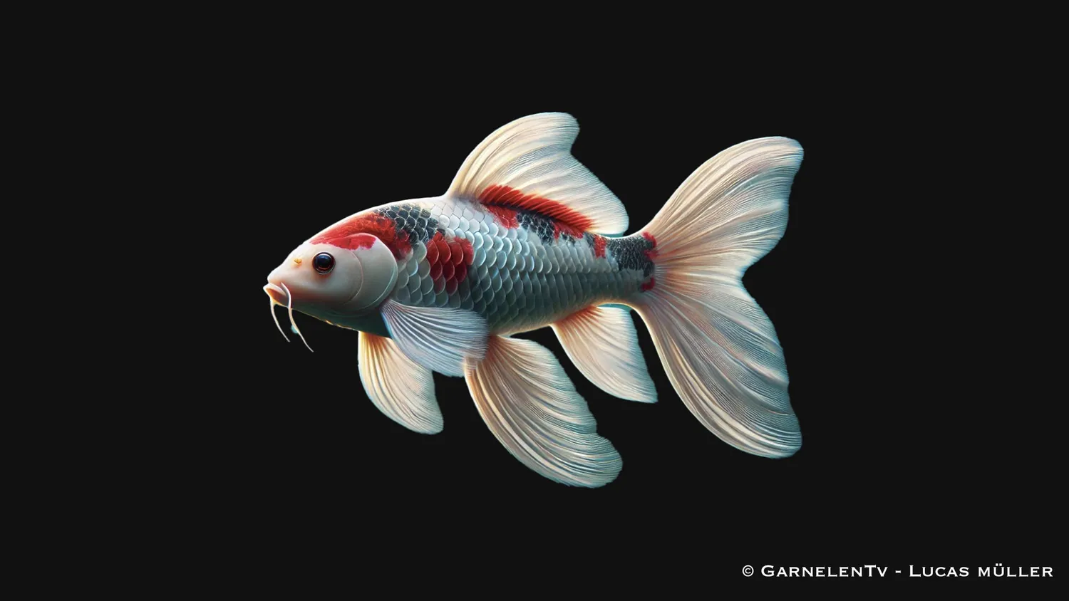 Garnelen TV Butterfly koi dammfisk 30–35 cm