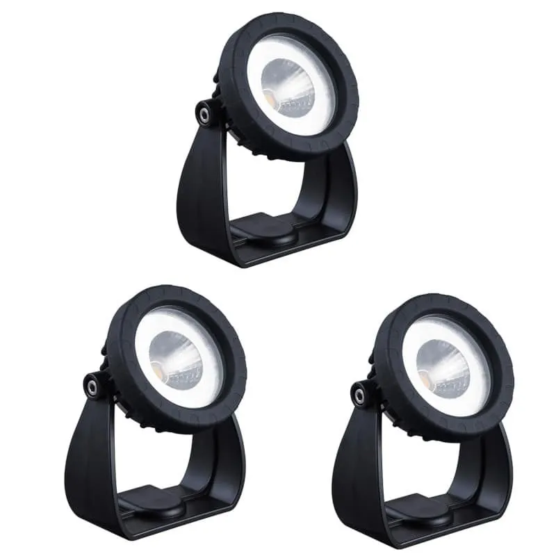 Näsets LED Spot Power 6W spot 3-pack damm varmvitt