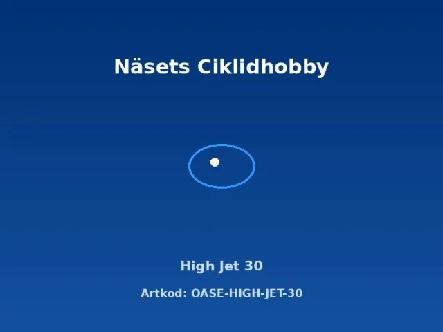 Oase High Jet 30 fontänmunstycke för damm
