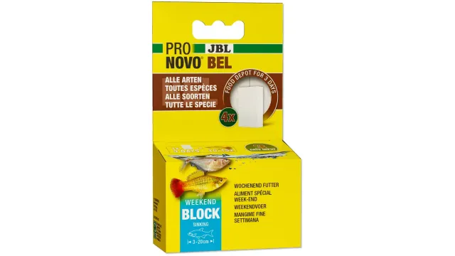 JBL ProNovo Bel Weekend helgfoder 4-pack kalcium