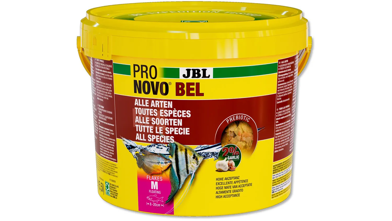 JBL PRONOVO BEL Flakes M flingfoder 100 ml 8-20 cm