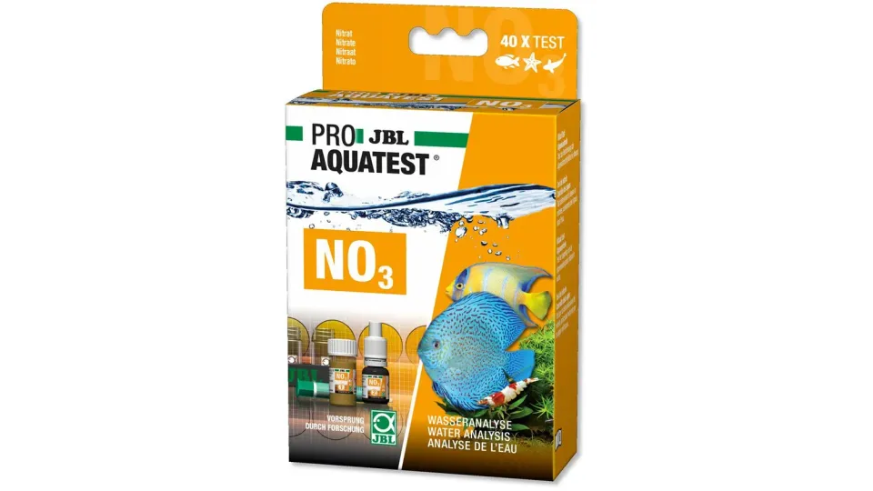 JBL ProAquaTest NO3 nitrattest Komplettset 40 tester