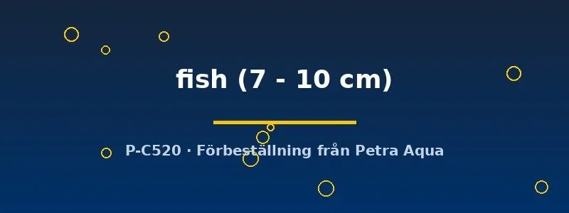 Näsets Ciklidhobby Bait fish foderfisk 7–10 cm rovfisk