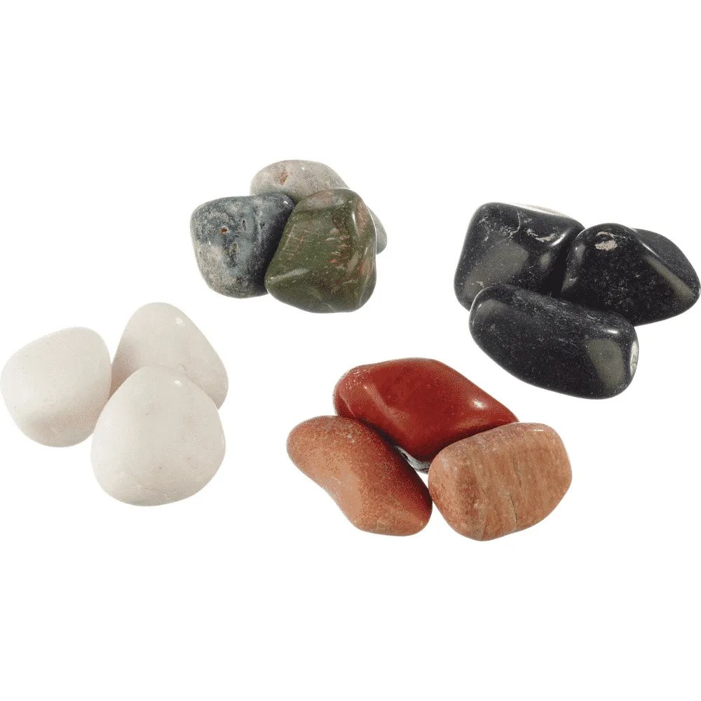 biOrb Marmorsten set vit akvariedekoration 6x4x4