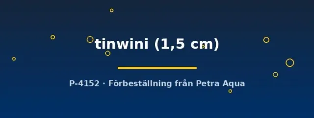 Näsets Ciklidhobby Danio Tinwini stimfisk 1,5 cm