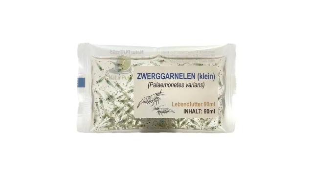 Garnelen TV Palaemonetes varians levandefoder 180 ml