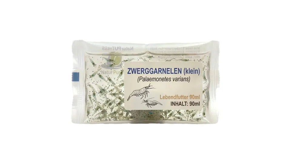 Garnelen TV Palaemonetes varians levandefoder 180 ml