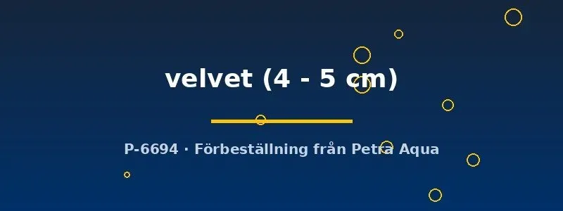 Näsets Ciklidhobby Poecilia latipinna velvet akvariefisk 4–5 cm