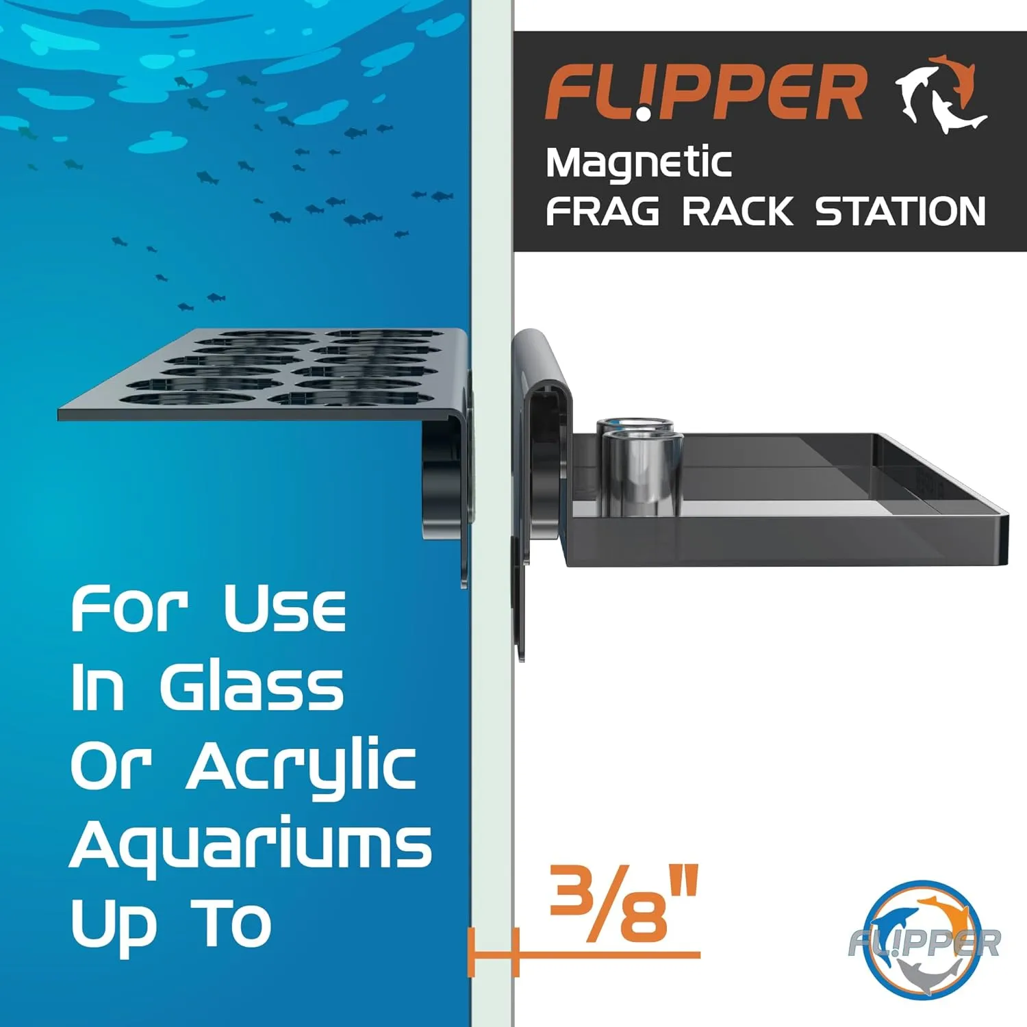 Flipper Magnetic Frag Station fragrack 14 svart/blå
