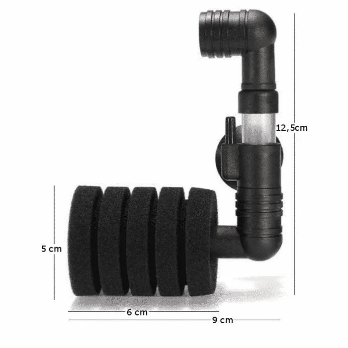 Näsets Ciklidhobby Svampfilter akvariefilter 40L luftdrivet