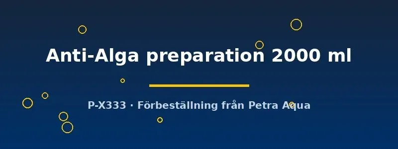 Näsets Anti-Alga preparation algmedel 2000 ml mot grönt vatten