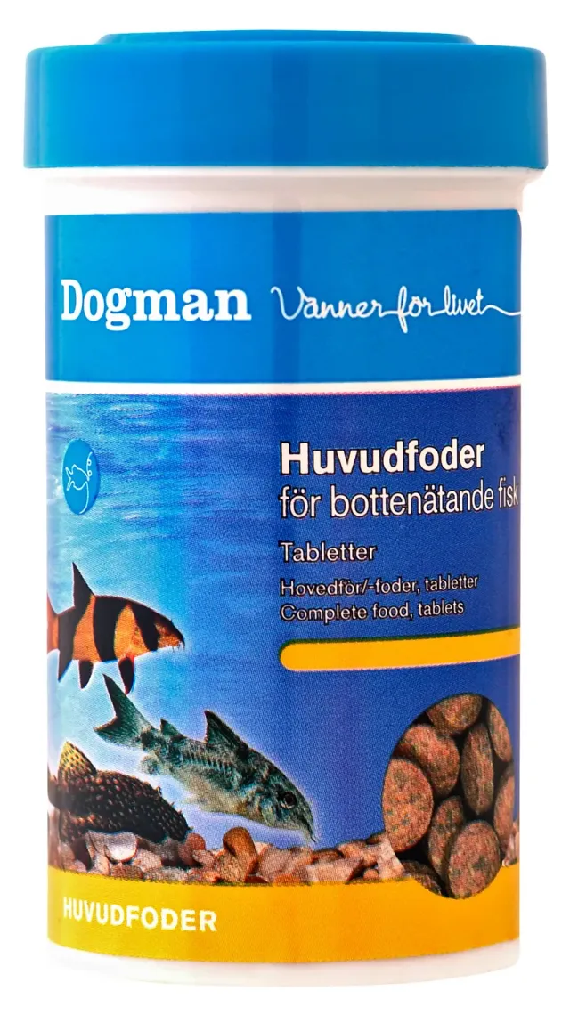 Dogman Huvudfoder Bottenätande Fisk foder 100 ml