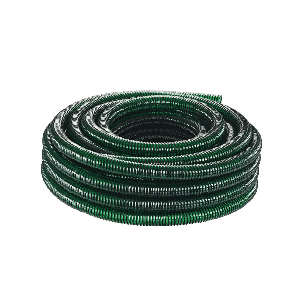 Näsets Ciklidhobby spiralslang grön dammslang 1 1/4" 25 m trycktålig
