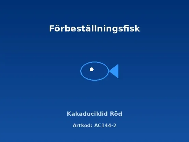 Näsets Ciklidhobby Apistogramma cacatuoides röd kakaduciklid 4–4,5 cm