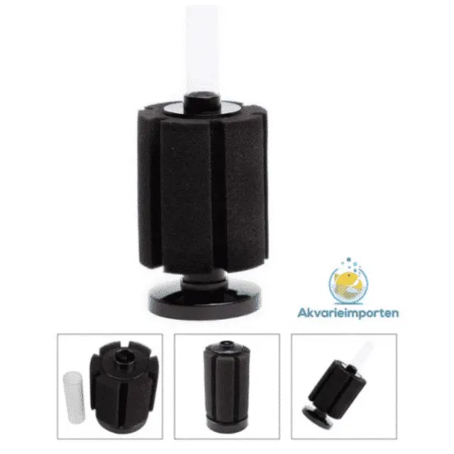 Näsets Svampfilter rund 2836 akvariefilter luftdriven