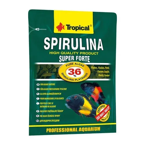 Akvarievalvet Spirulina Forte granulat 1000 ml 36 %