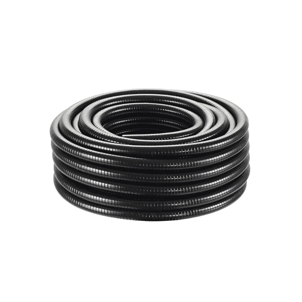 Näsets spiralslang svart 3/4" 25 m dammslang