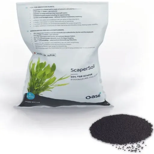 Oase ScaperLine Soil akvariejord svart 3 L näringsrik