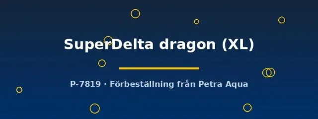 Näsets Ciklidhobby SuperDelta dragon betta XL hane
