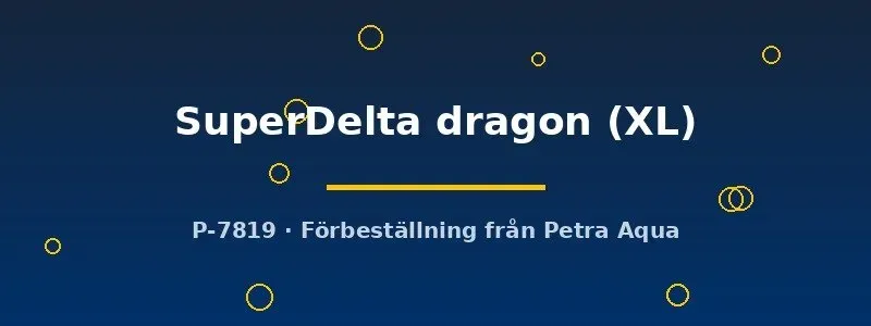 Näsets Ciklidhobby SuperDelta dragon betta XL hane