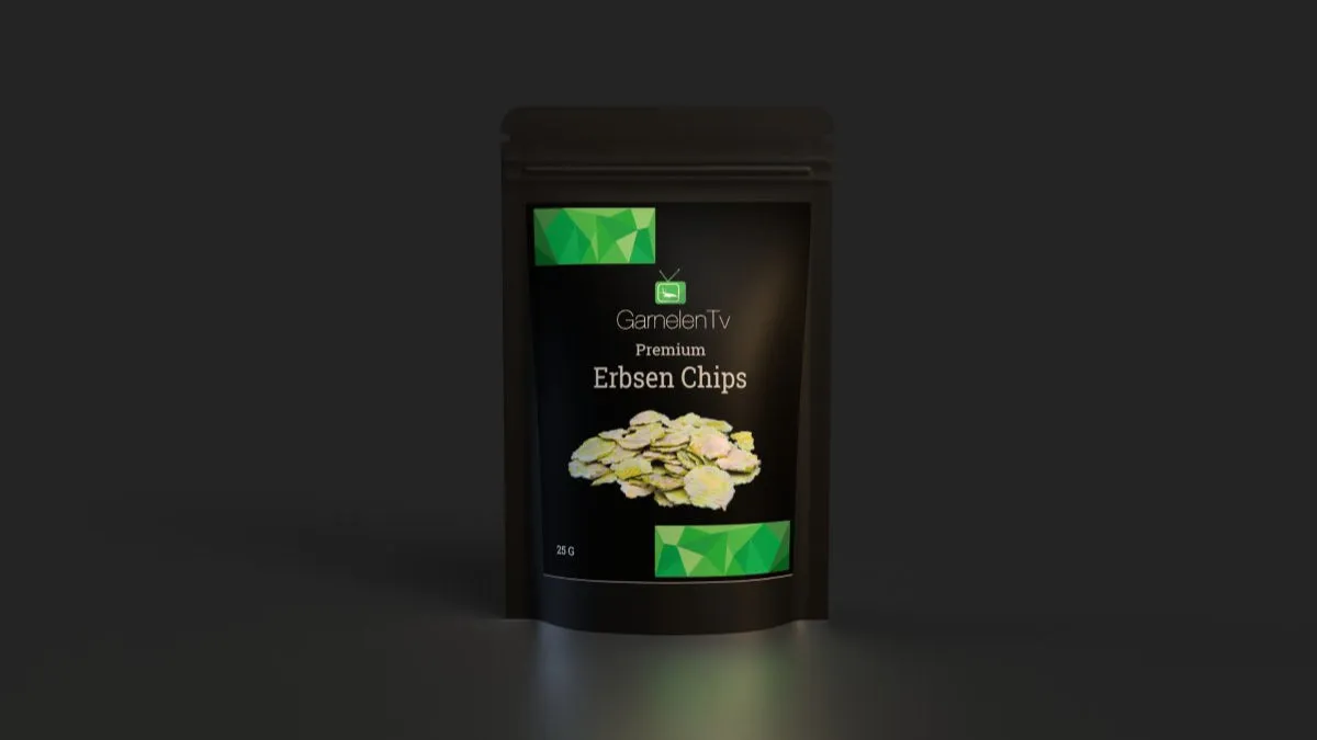 Garnelen TV Premium Ärtchips räkfoder 25 g vegetariskt