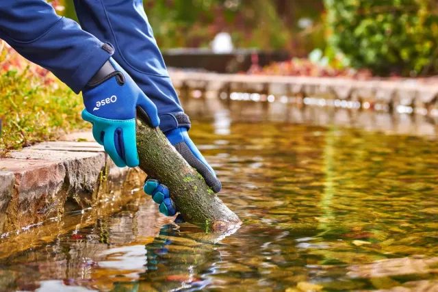 Oase Pond Gloves dammhandske neopren XL/10 blå