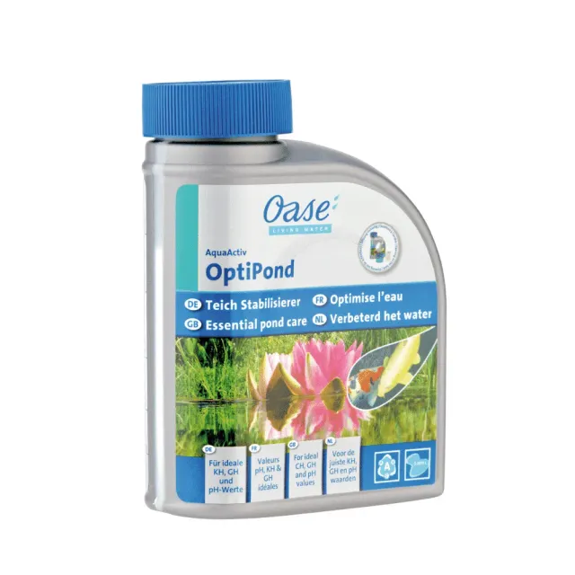 AquaActiv OptiPond vattenberedare 500 ml mineraler KH GH