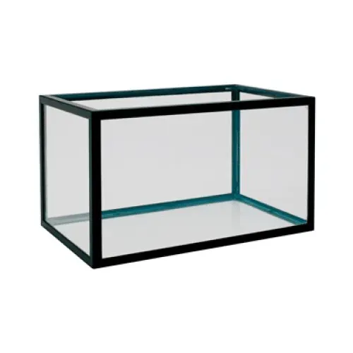 Akvarievalvet Ocean 105L akvarium svart aluminiumram