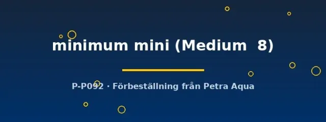 Näsets Ciklidhobby Aridarum minimum mini akvarieväxt Medium 8