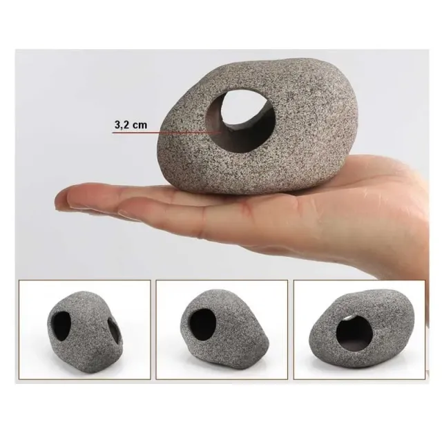 Näsets Ciklidhobby Stengrotta 8,5 cm akvariegrotta keramik