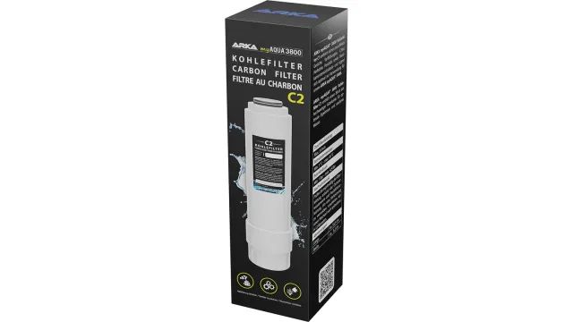ARKA myAQUA 3800 kolfilter C2 komplett aktivkol efterfilter