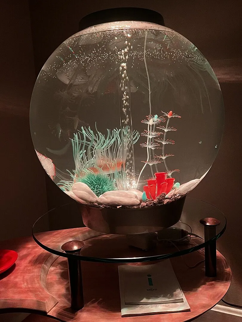 biOrb Classic 60 akvarium 60 liter silver MCR-ljus