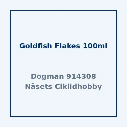 Sera Goldfish Flakes fiskfoder 100 ml guldfisk
