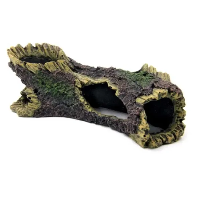 Näsets Ciklidhobby trädstubbe akvariedekoration 18 cm gömställe
