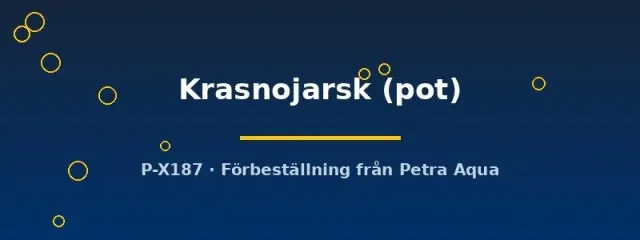 Näsets Ciklidhobby Echinodorus Krasnojarsk akvarieväxt kruka