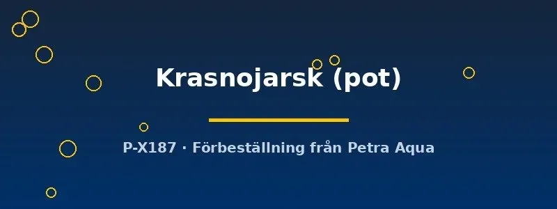 Näsets Ciklidhobby Echinodorus Krasnojarsk akvarieväxt kruka