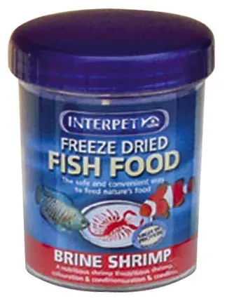 Interpet frystorkat fiskfoder artemia 18 g saltkräfta