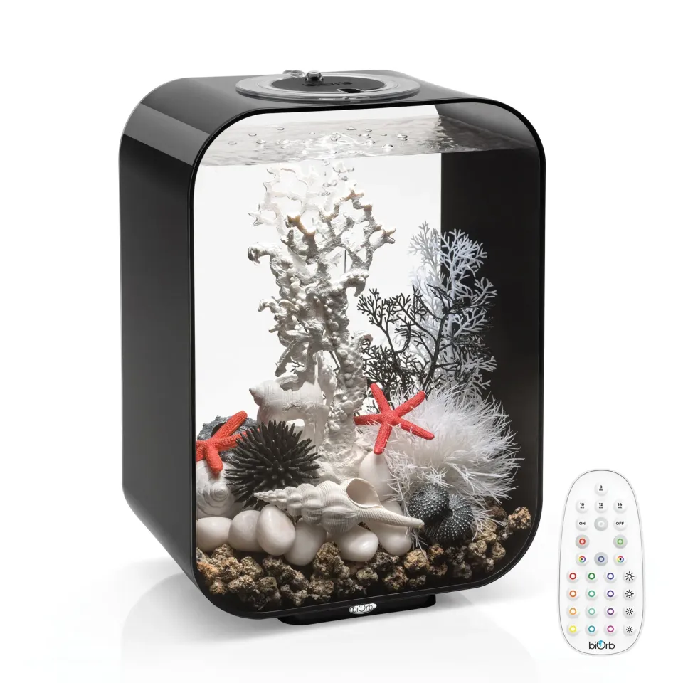 biOrb LIFE 15 akvarium 15 liter MCR-ljus svart